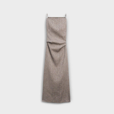 Clara - Flowing Maxi Dress Made of Linen Blend