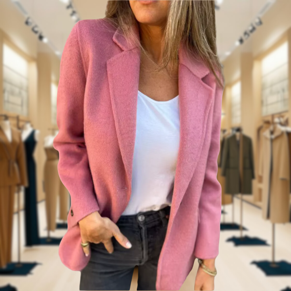 Suzanne - Casual Woolen Blazer