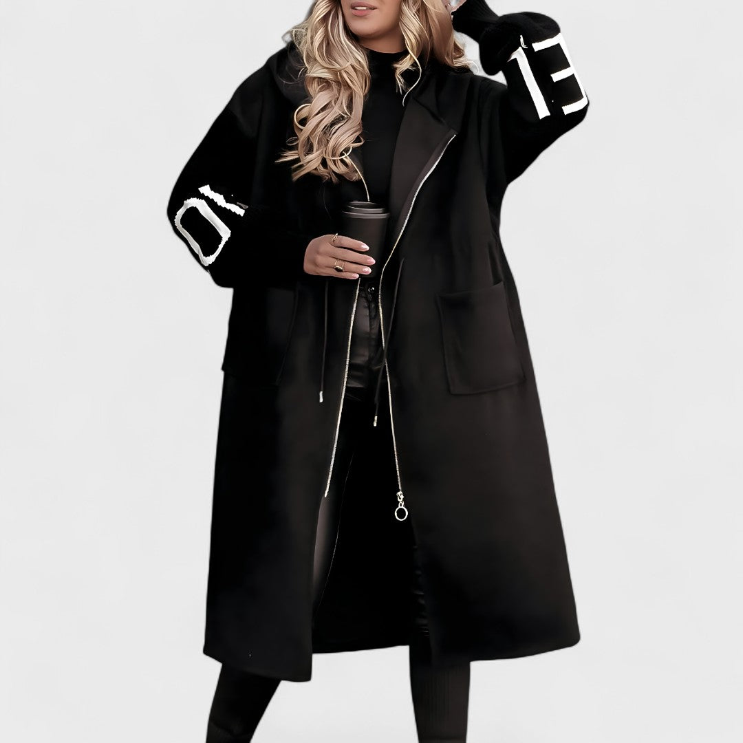 Rosana | Elegant Hooded Coat