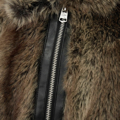 Amelia | Short Faux Fur Jacket With Urban Chic