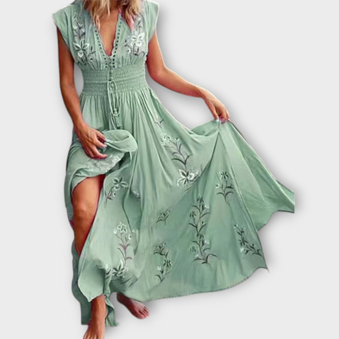 Felizia – Boho Dress with Enchanting Embroidery