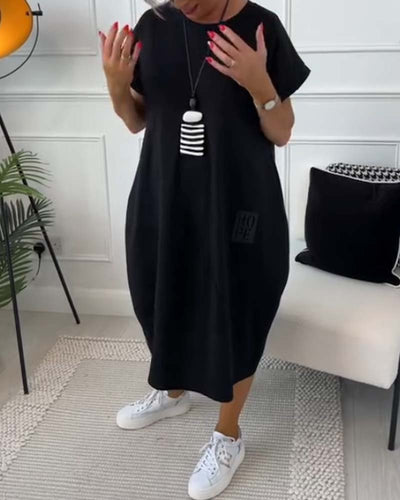 Cleo - Stylish Short Sleeved Dress