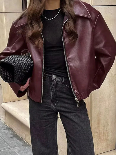 Romy | Leather Jacket