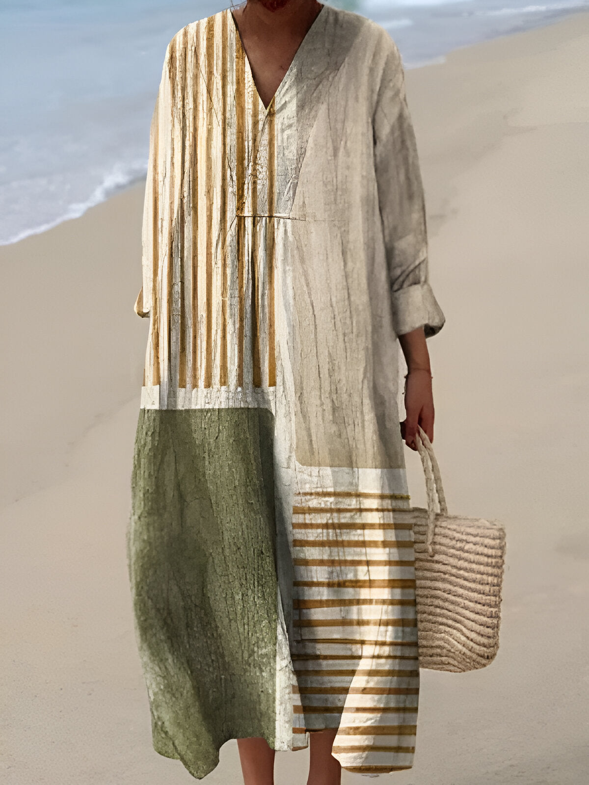 Saskia - Chic Summer Breeze Printed Dress