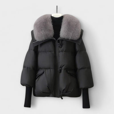 Lucyna | Elegant Fur-Lined Jacket